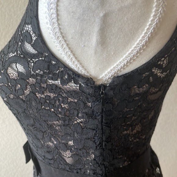 1.2.3 Paris Black Lace Midi DressSize 36 Fr - Picture 9 of 12